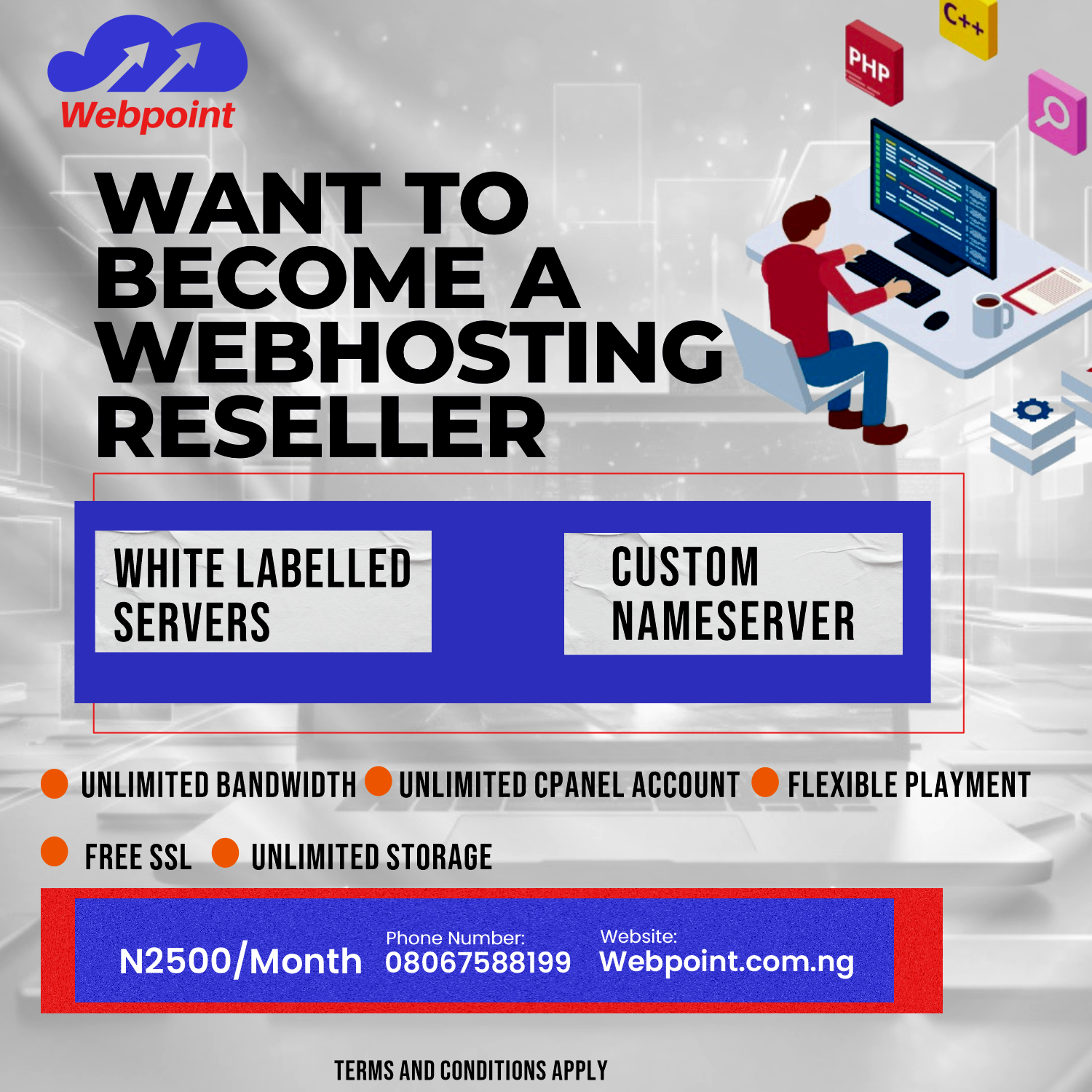 Webpoint Hosting: The Cheapest Reseller Hosting in Nigeria